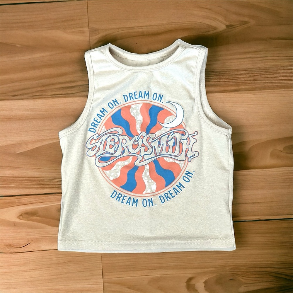 90’s Band Tank Top Shirt (Aerosmith) Size Youth S (3-5)